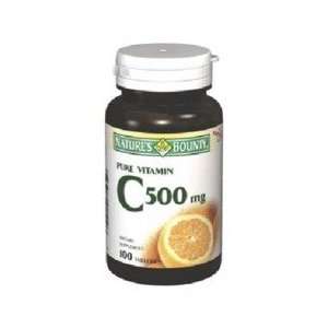  Natures Bounty Vitamin C 500mg Tablets 100 Health 