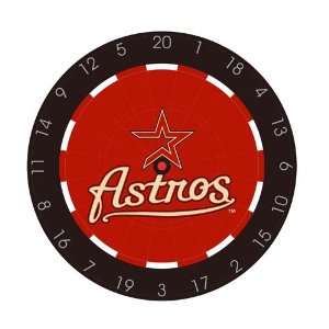 Houston Astros MLB Bristle Dart Board:  Sports & Outdoors