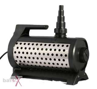 HEISSNER Aqua Craft Filter  & Bachlaufpumpe 8100 L/h mit Fernbedienung 