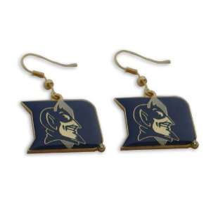  6W 73HF KZHI   Duke Blue Devils Dangle Logo Earring Set 