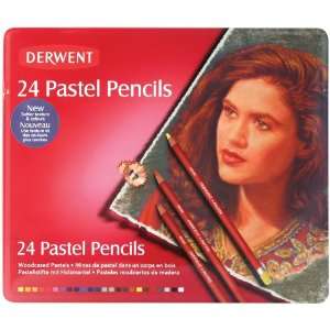  Derwent Pastel Pencil Tin, 24 Pack Arts, Crafts & Sewing