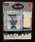   Box Fabulous Butterfly Book/Album w/ draw String Bag 4 x 4   BIN2C