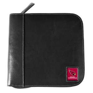  Arizona Cardinals Black Square Leather CD Case: Sports 