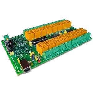 USB 16 Channel Relay Module,Board for Home Automation  