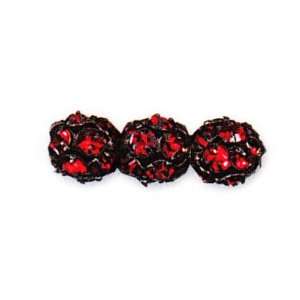   Rhinestone Bead Light Siam Red in Black Arts, Crafts & Sewing