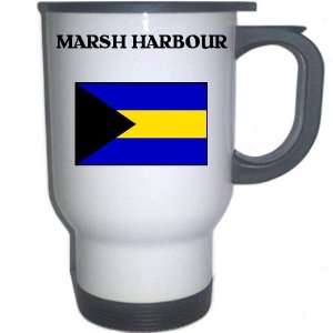  Bahamas   MARSH HARBOUR White Stainless Steel Mug 
