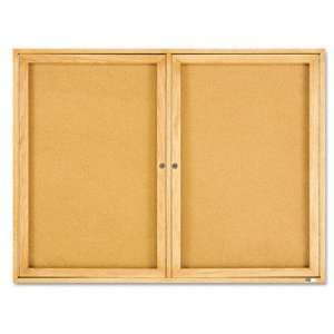  QRT364 Acco Enclosed Bulletin Board: Office Products