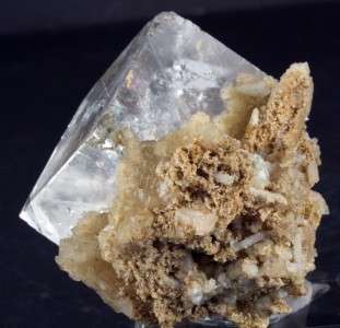 Fluorite on Dolomite A Clear Cube From Russia  