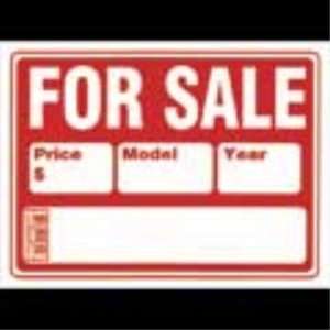  12 X 16 For Sale Sign (2 Line) Case Pack 360 