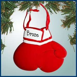  Personalized Christmas Ornaments   Boxing Gloves   Personalized 