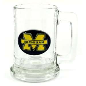  College Logo Tankard   Michigan Wolverines   Mug Sports 