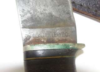 Union Cutlery Company Knife KA BAR Sheath 4 1/4 Inch Long Blade Circa 