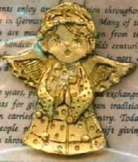 New Bavarian Art Christmas Ornament   Angel Praying  