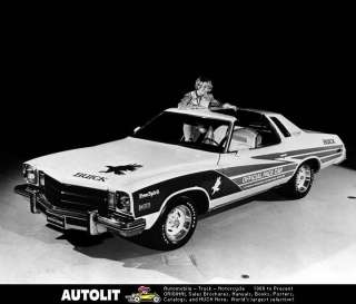 1975 Buick Indy 500 Pace Car Factory Photo  