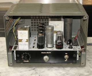 Western Electric 1140A 140A tube amplifier 171D & 285S  