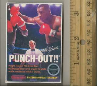 Mike Tysons Punchout Magnet Nintendo, Nes  