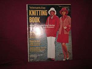 WOMANS DAY KNITTING BOOK 1973  