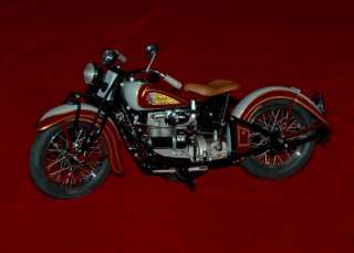   DIE CAST REPLICA 110 HARLEY DAVIDSON INDIAN MOTORCYCLE 1938  