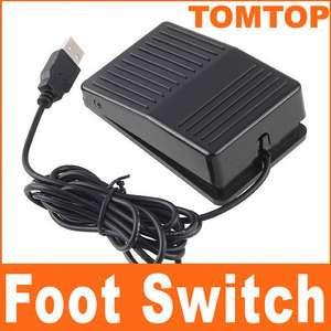 New USB Action Control Keyboard HID Foot Switch Pedal  