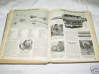 Vintage 1950 Motors Auto Repair Manual Covers 31 Cars  