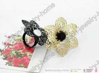 Fashion Gold Beautiful Flower Ring  