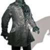 Piraten   Mantel Gehrock aus hochwertigem Samt mit vielen Details 