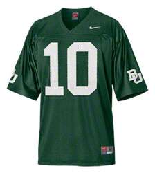 Baylor Bears Football Jersey: Nike #10 Green Replica Football Jersey 