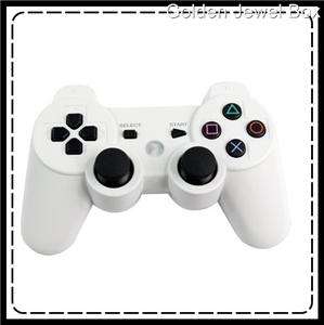 NEW DUALSHOCK3 SONY PS3 Wireless SixAxis Bluetooth Controller WHITE 