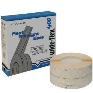 Wide Flex 400 Series 4 in. x 100 ft. Paper Faced Composite Tape WF 100 