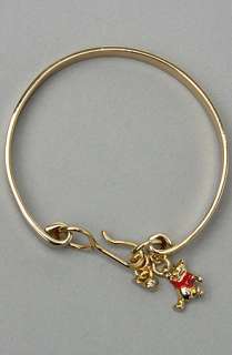 Disney Couture Jewelry The Pooh Collection Bangle Charm Bracelet 