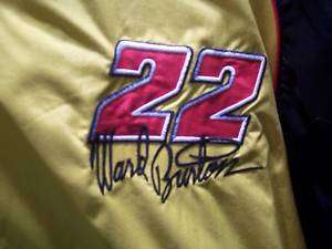 NASCAR # 22 WARD BURTON CAT RACING JACKET XXL  