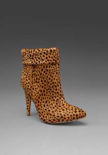 LOEFFLER RANDALL Emory Ankle Boot in Baby Cheetah  