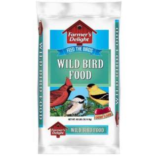   Farmers Delight 40 lb. Wild Bird Food 53005 at The Home Depot