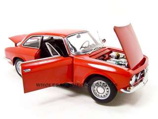 1967 ALFA ROMEO 1750 GTV LHD RED 1:18 AUTOART  