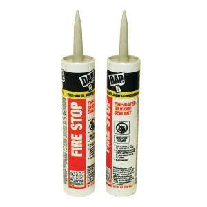 DAP Fire Stop 10.1 oz. Silicone Sealants (2 Pack) 181244 at The Home 