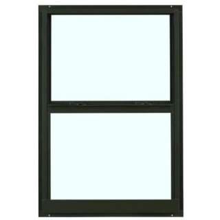 2030 Single Hung Aluminum Window, 24 in. x 36 in., Bronze, with LowE 