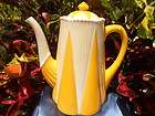 shelley dainty yellow star sunflower coffee teapot 11770 31 wow