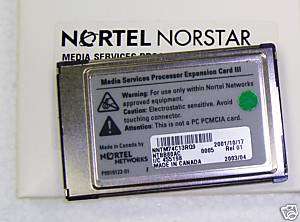 Nortel MSPECIII MSPEC III NTBB80AC Resourse Expansion Card for 