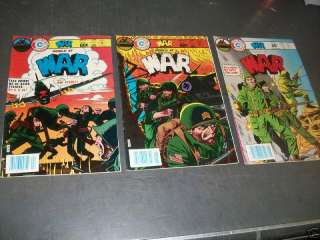 1984 WORLD AT WAR COMIC BOOK #44 46 LOT OF 3 PW 45  