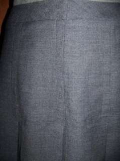   CHADWICKS knee length skirt EUC professional career pleated wool