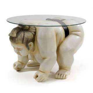Design Toscano 18 in. Basho the Sumo Wrestler Table DB378001 at The 