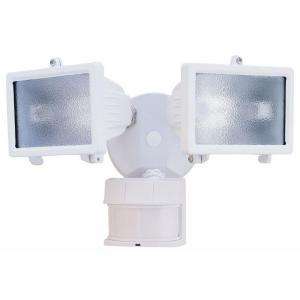   Outdoor Motion Sensing Security Light SL 5512 WH at The Home Depot