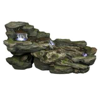 Yosemite Home Decor Cascading Rock Fountain CW10020 at The Home Depot