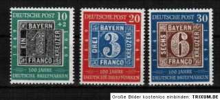 Bund 1949 MiNr. 113   115 ** Deutsche Briefmarken  