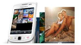 BlackBerry Torch 9800 Smartphone 3,2 Zoll weiß  Elektronik