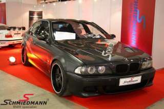 BMW E39 5er Frontklappe Motorhaube EVO mit eingebauter Luftführung 