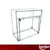 Berlan Gewächshaus 69 x 49cm x 3 mit Rollen BGH69X49 PVC  