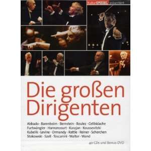 KulturSPIEGEL Die großen Dirigenten (40 CDs + DVD) Various  