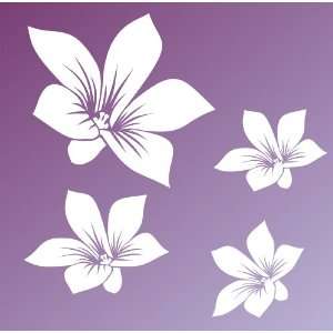 WANDTATTOO, Wand Aufkleber, Sticker Blume Blumen schöne Lilien M01S1 