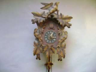 Vintage GM Regula German Double Weight Cuckoo Clock #15  